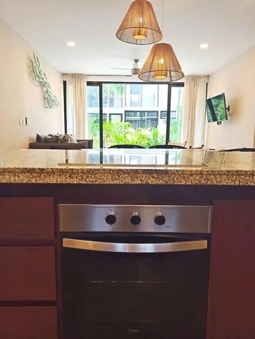 107 Amena Spacious&Cozy 2Br Apartment Pool View Tulum