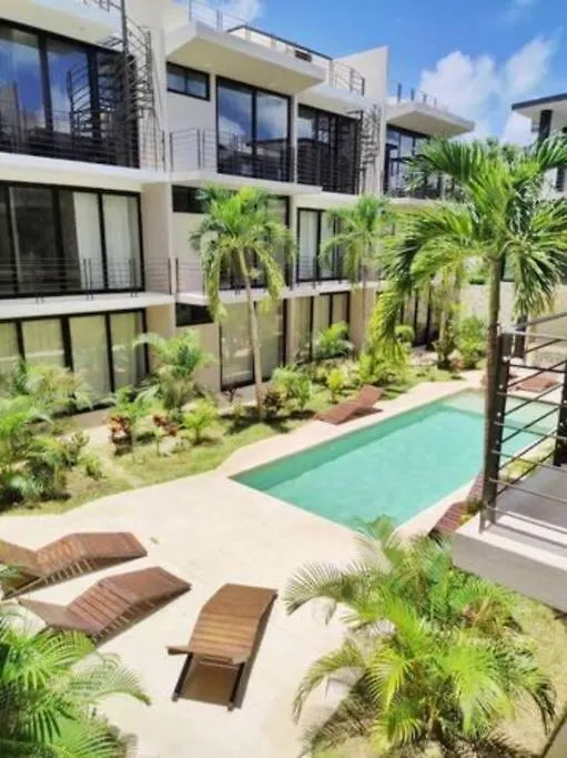 107 Amena Spacious&Cozy 2Br Apartment Pool View Tulum
