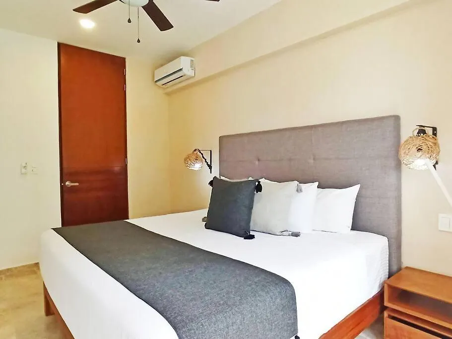 107 Amena Spacious&Cozy 2Br Apartment Pool View Tulum Mexiko